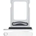 Dual Sim Card Tray For iPhone 13 Pro / 13 Pro Max (Silver)
