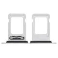 Dual Sim Card Tray For iPhone 13 Pro / 13 Pro Max (Silver)
