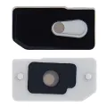 Flash Light / Power Flex Bracket With Microphone Mesh For iPhone 13 Pro / 14 Pro / 14 Pro Max (10 Pack)