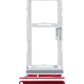 Dual Sim Card Tray For Samsung Galaxy S10 / S10 Plus (Cardinal Red)