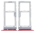 Dual Sim Card Tray For Samsung Galaxy S10 / S10 Plus (Cardinal Red)