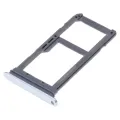 Dual Sim Card Tray For Samsung Galaxy S7 Edge (Silver)