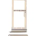 Dual Sim Card Tray For Samsung Galaxy S7 (Gold Platinum)