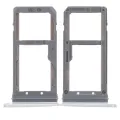 Dual Sim Card Tray For Samsung Galaxy S7 (Silver)