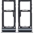Dual Sim Card Tray For Samsung Galaxy A52 4G (A525 / 2021) / 5G (A526 / 2021) A52S 5G (A528 / 2021) (Awesome Black)