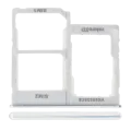 Dual Sim Card Tray For Samsung Galaxy A40 (A405 / 2019) (White)