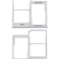 Dual Sim Card Tray For Samsung Galaxy A40 (A405 / 2019) (White)
