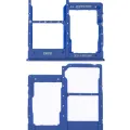 Dual Sim Card Tray For Samsung Galaxy A40 (A405 / 2019) (Blue)