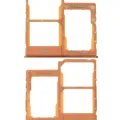 Dual Sim Card Tray For Samsung Galaxy A40 (A405 / 2019) (Coral)