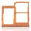 Dual Sim Card Tray For Samsung Galaxy A40 (A405 / 2019) (Coral)