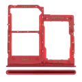 Dual Sim Card Tray For Samsung Galaxy A40 (A405 / 2019) (Red)