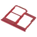 Dual Sim Card Tray For Samsung Galaxy A40 (A405 / 2019) (Red)