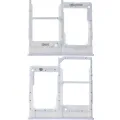 Dual Sim Card Tray For Samsung Galaxy A20E (A202 / 2019) (White)
