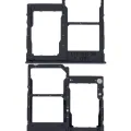 Dual Sim Card Tray For Samsung Galaxy A41 (A415 / 2020) (Prism Crush Black)