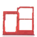 Dual Sim Card Tray For Samsung Galaxy A41 (A415 / 2020) (Prism Crush Red)