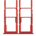 Dual Sim Card Tray For Samsung Galaxy A21S (A217 / 2020) (Red)