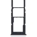 Dual Sim Card Tray For Samsung Galaxy A12 (A125 / 2020) (Black)