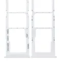Dual Sim Card Tray For Samsung Galaxy A12 (A125 / 2020) (White)