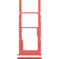 Dual Sim Card Tray For Samsung Galaxy A12 (A125 / 2020) (Red)