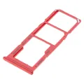 Dual Sim Card Tray For Samsung Galaxy A12 (A125 / 2020) (Red)