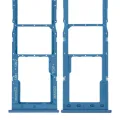 Dual Sim Card Tray For Samsung Galaxy A12 (A125 / 2020) (Blue)