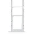 Dual Sim Card Tray For Samsung Galaxy A02S (A025 / 2020) / A03 (A035 / 2021) (White)