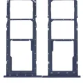 Dual Sim Card Tray For Samsung Galaxy A02S (A025 / 2020) / A03 (A035 / 2021) (Blue)