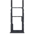 Dual Sim Card Tray For Samsung Galaxy A02 (A022 / 2020) (Black)