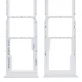Dual Sim Card Tray For Samsung Galaxy A02 (A022 / 2020) (White)
