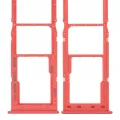 Dual Sim Card Tray For Samsung Galaxy A02 (A022 / 2020) (Red)