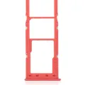 Dual Sim Card Tray For Samsung Galaxy A02 (A022 / 2020) (Red)