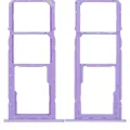 Dual Sim Card Tray For Samsung Galaxy A01 (A015 / 2020) (Purple)