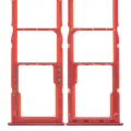 Dual Sim Card Tray For Samsung Galaxy A71 (A715 / 2020) (Red)