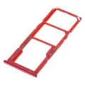 Dual Sim Card Tray For Samsung Galaxy A71 (A715 / 2020) (Red)