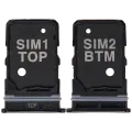 Dual Sim Card Tray For Samsung Galaxy A80 (A805 / 2019) (Phantom Black)