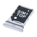 Dual Sim Card Tray For Samsung Galaxy A80 (A805 / 2019) (Ghost White)