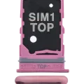 Dual Sim Card Tray For Samsung Galaxy A80 (A805 / 2019) (Pink)