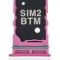 Dual Sim Card Tray For Samsung Galaxy A80 (A805 / 2019) (Pink)
