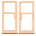 Dual Sim Card Tray For Samsung Galaxy A60 (A606 / 2019) (Cocktail Orange)