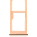 Dual Sim Card Tray For Samsung Galaxy A60 (A606 / 2019) (Cocktail Orange)