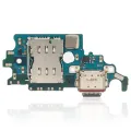 Charging Port Board With Sim Card Reader For Samsung Galaxy S21 5G (G991U) (US Version) (Service Pack)