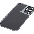 Задня кришка зі склом камери для Samsung Galaxy S21 Ultra (Service Pack) (Phantom Black)