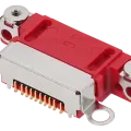 Charging Port Only For iPhone 14 / 14 Plus (Red) (10 Pack)