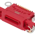 Charging Port Only For iPhone 14 / 14 Plus (Red) (10 Pack)
