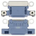 Charging Port Only For iPhone 14 / 14 Plus (Blue) (10 Pack)