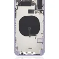 Back Housing W/ Small Components Pre-Installed (Without Back Cover) For iPhone 11 (Purple)