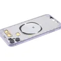Back Housing W/ Small Components Pre-Installed (Without Back Cover) For iPhone 11 (Purple)