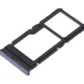 Dual Sim Card Tray For Motorola Moto G100 (XT2125-4 / 2021) (Slate Gray)