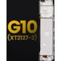 LCD Assembly With Frame For Motorola Moto G10 (XT2127-2 / 2021) (Refurbished) (All Colors)