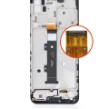 LCD Assembly With Frame For Motorola Moto G30 (XT2129 / 2021) (Aftermarket Plus) (Phantom Black)